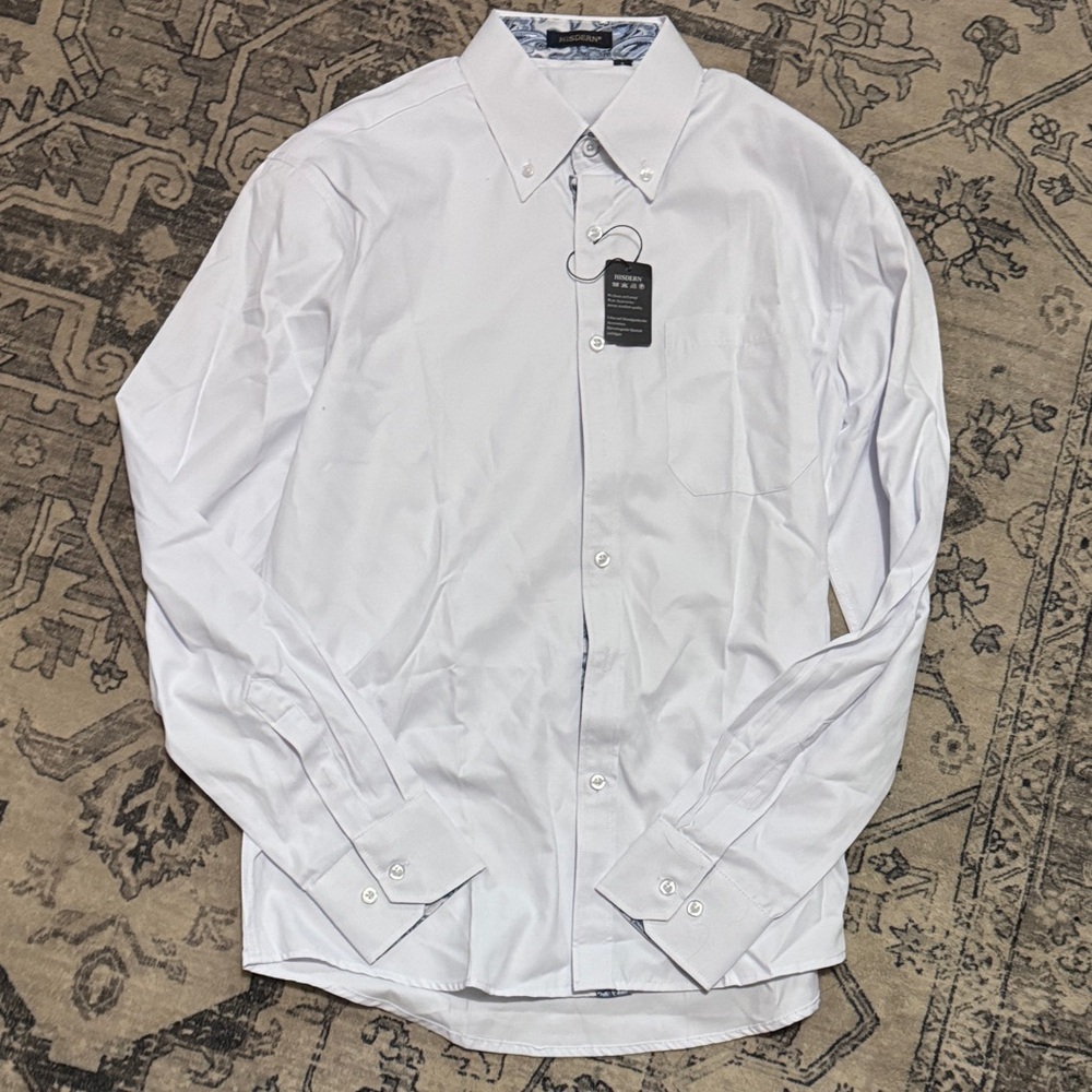 Men's blue Button-Down Shirt